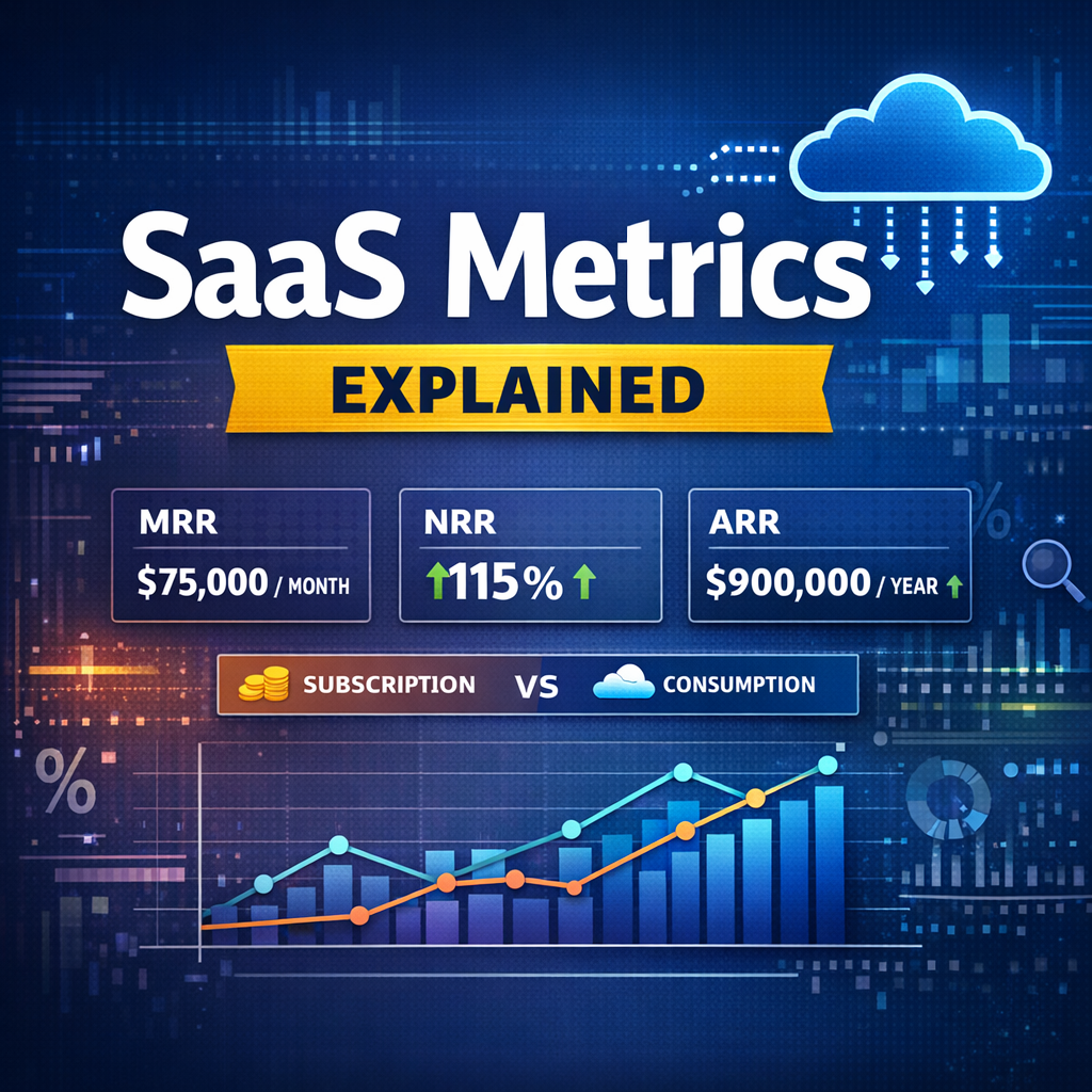 SaaS Metrics Explained (With Consumption-Based Model Examples)